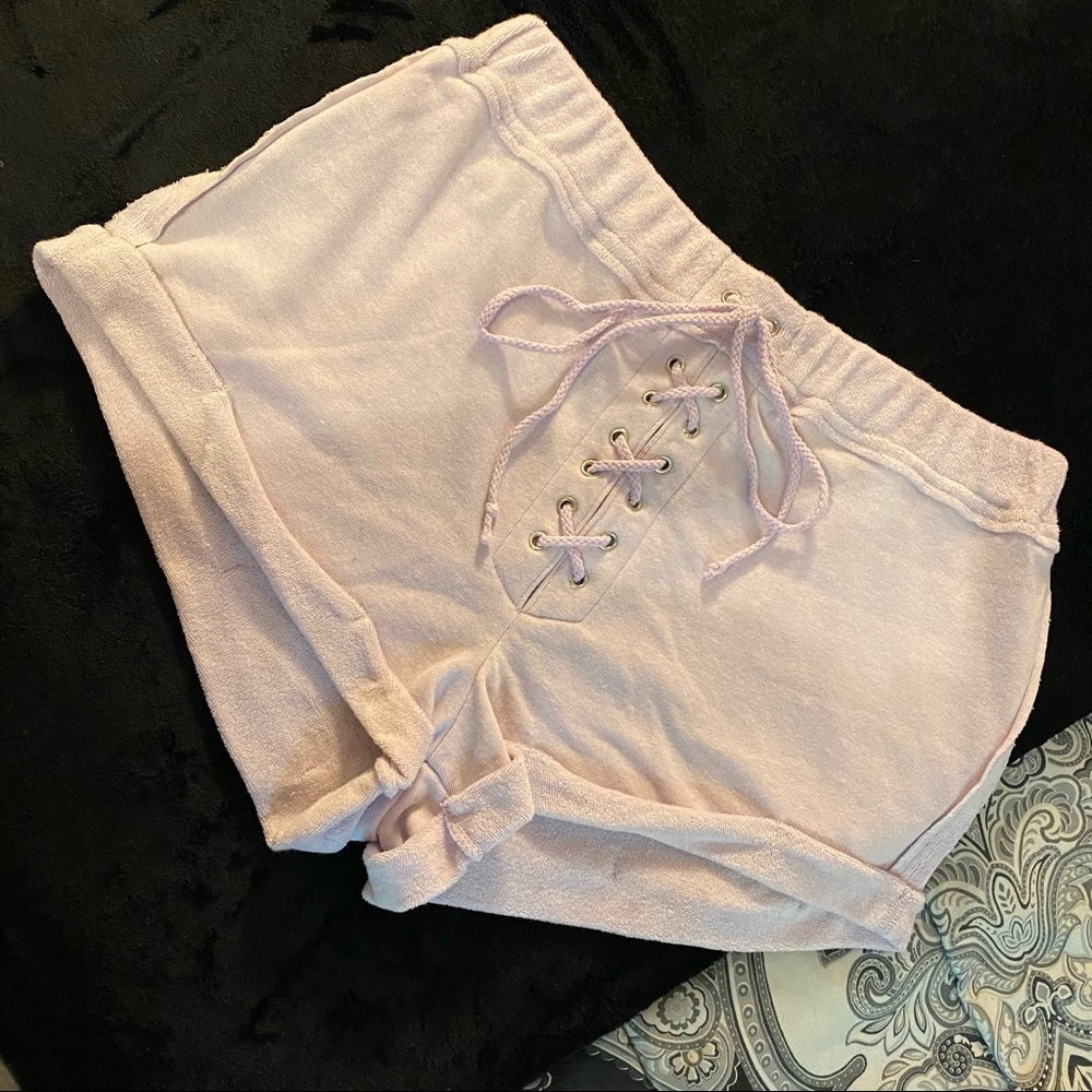 Forever 21 Lace Up Shorts (NWT)